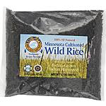 144oz (9lbs - $3.33/lbs) Red Lake Nation 100% All Natural Minnesota Cultivated Wild Rice $30 + free s/h w/ S&amp;S at Amazon