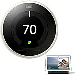 Google Nest 3rd Gen Thermostat + Nest Hub Max $299 &amp; More + free shipping