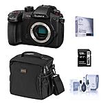 Panasonic GH5 II Mirrorless Camera Body with Accessories Kit $998, w/ 12-60mm Lens $1598 + free s/h