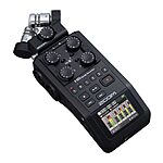 Zoom H6 All Black 6-Track Portable Recorder $188.60 + Free Shipping
