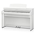 Kawai CA49 88-Key Grand Feel Compact Digital Piano w/ Bench (White) $1299 + Free Shipping