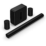 Sonos Premium Immersive Soundbar Set with Arc, Wireless Sub, & 2x Era (Black or White) $1499 + Free Shipping