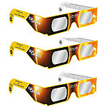 3-Pack Explore Scientific Solar Eclipse 2024 Viewing Safety Glasses $2 + Free Shipping