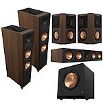 Klipsch Reference Premiere Speakers: 2x RP-8060FA II, RP-504C II, + 2x RP-502S II + RP-1400SW Sub $2199 + free s/h