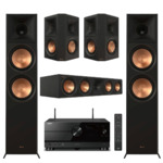 Klipsch Speakers: 2x RP-8060FA II + RP-504C II + 2x RP-502S II + Yamaha RX-A8A Receiver $3199 + Free Shipping