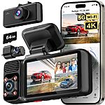 REDTIGER F17 4K 3 Channel Dash Cam (4K Front + FHD Cabin & Rear) $99.70 + Free Shipping