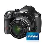 Pentax K-50 DSLR: Body + Pentax Flash + 32GB Sandisk Memory $350 + Free Shipping