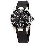 Ulysse Nardin Lady Diver Black Wave Dial Automatic Watch $2495 + free shipping