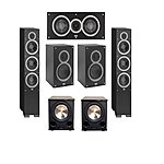 Elac 5.2 Speakers: 2x Debut F6, 1x C5, 2x B5, 2x BIC PL-200 II Sub $1299 &amp; More + Free S&amp;H