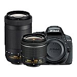 Nikon D5300 DLSR Camera w/ 18-55 mm &amp; 70-300 mm Lenses $422.50 + free s/h