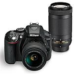 Nikon D5300 DSLR Camera w/ 18-55mm VR & 70-300mm Lens (Refurbished) $399.95 + Free Shipping