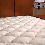 VirtueValue Mattress Pad w/ Fitted Skirt (Factory Seconds, Various Sizes) $30 + Free Shipping