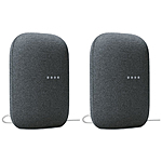 2-Pack Google Nest Audio Smart Speakers + Divoom Timeox Mini + 2 WiFi Plugs $180 + Free Shipping