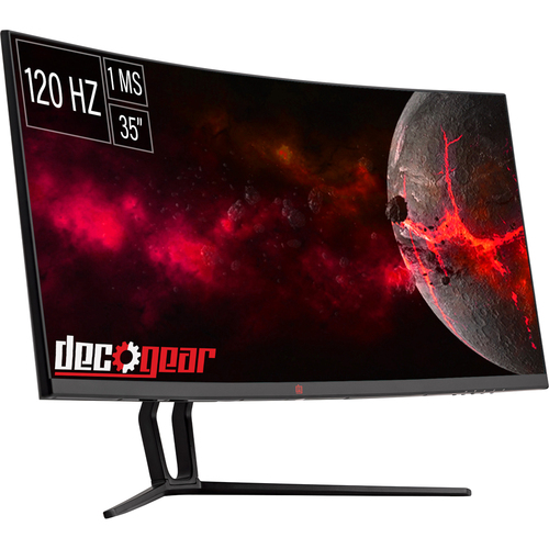 35" Deco Gear 120Hz 3440x1440 Curved Gaming Ultrawide Monitor (Open Box) $199 + Free Shipping