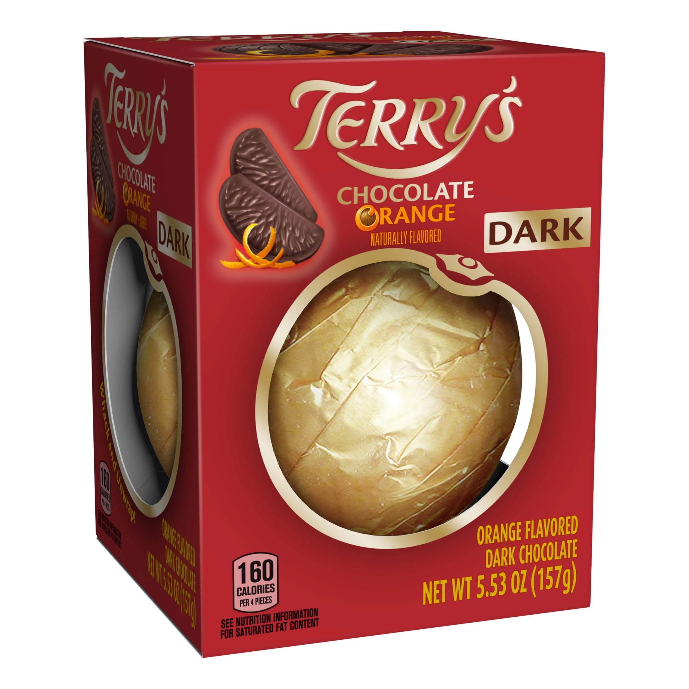 12-Ct of 5.53oz Terry's Dark Chocolate Oranges $11 at Amazon