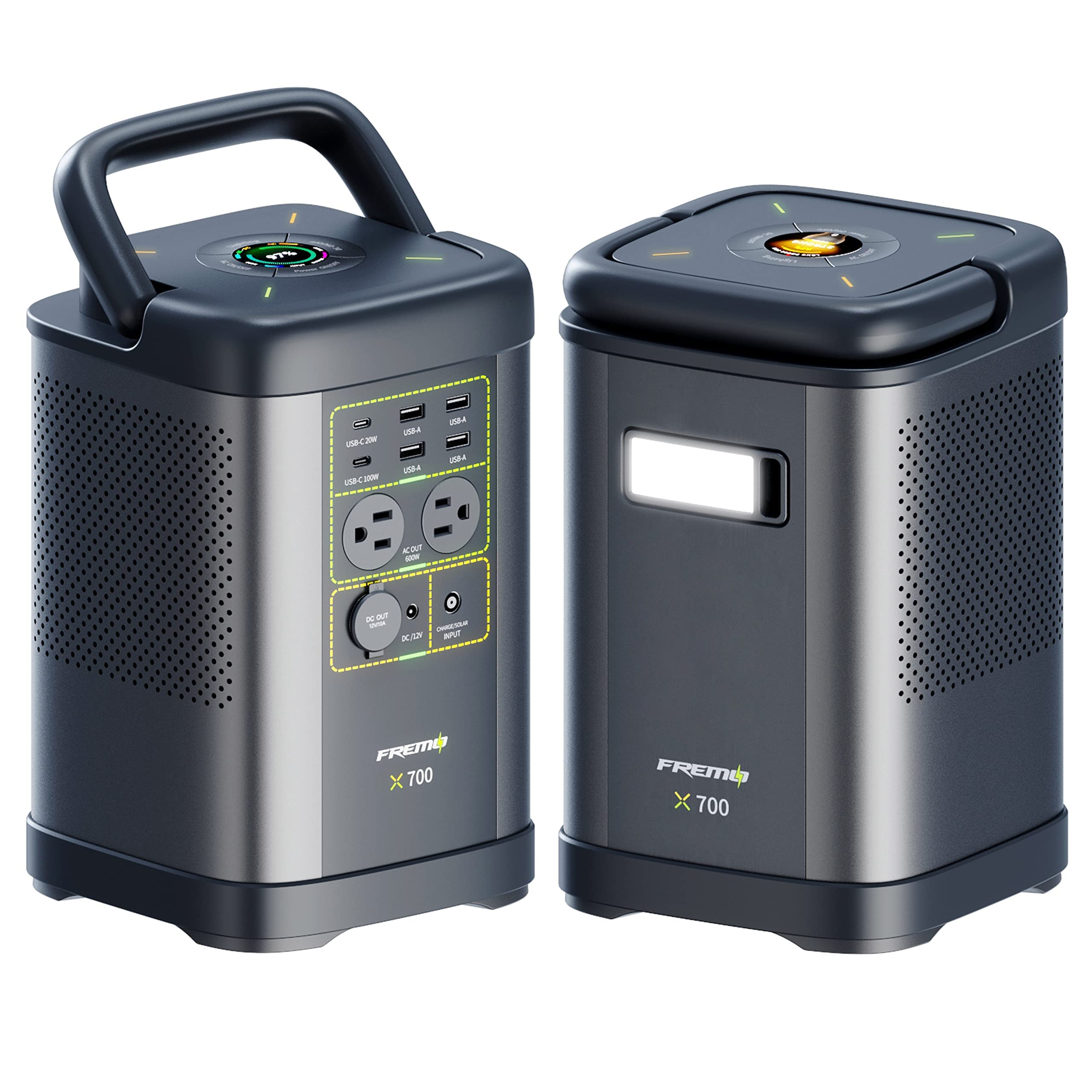 662Wh Fremo X700 LiFePo4 Portable Battery Power Station $240 + free s/h
