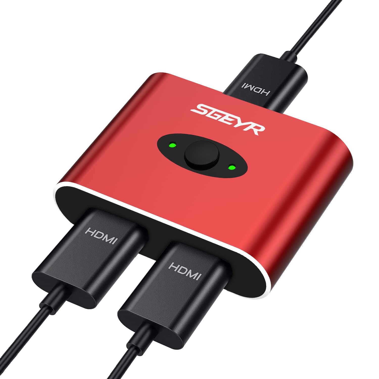 SGEYR 4K 60hz HDMI 2.0 Bi-Directional Switch / Splitter $4.90 @ Amazon