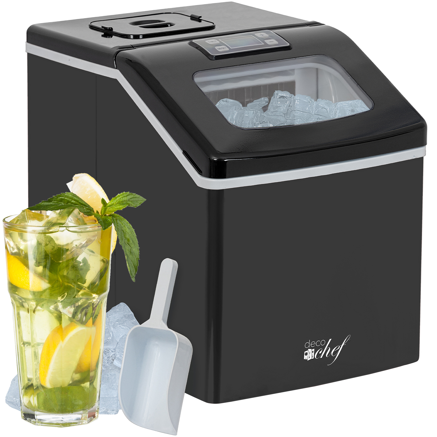 Deco Chef 40LB Per Day Countertop Ice Maker (various colors) $99 + free s/h