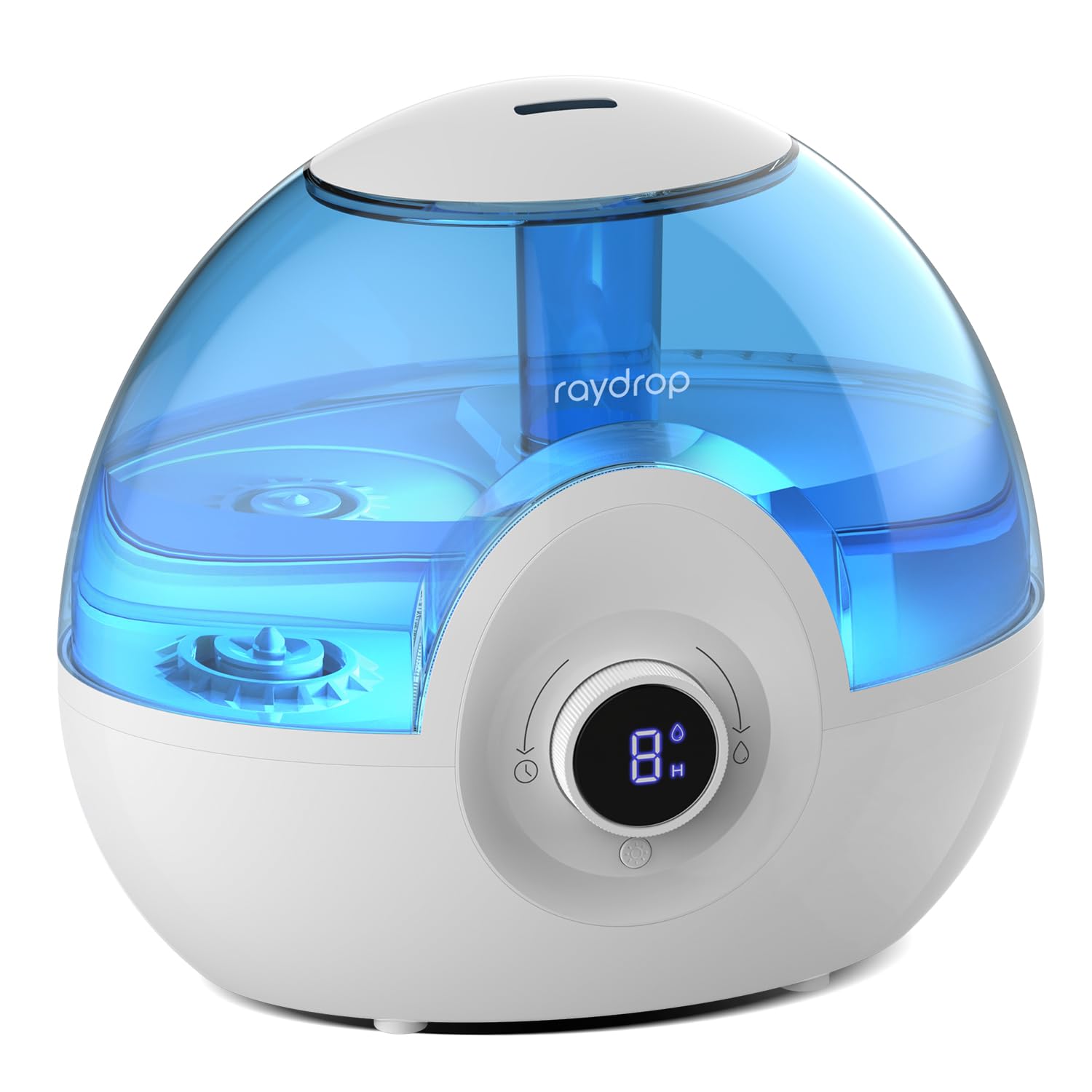 2.2l raydrop Ultrasonic Cool Mist Humidifier for Bedrooms $14.87 @ Amazon