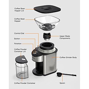 Sboly Burr Coffee Grinder Review