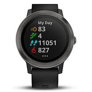 Garmin vivoactive 3 GPS Fitness Smartwatch Black Gunmetal