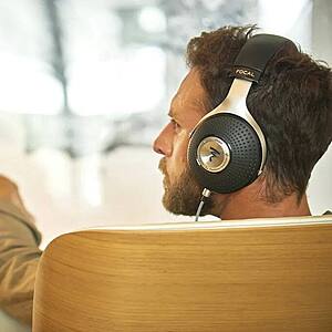 Focal Elegia Circumaural Closed Back Audiophile Headphones