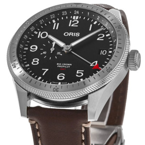 Oris Big Crown ProPilot Timer Automatic GMT Watch w Small Seconds