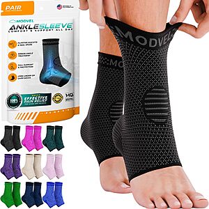 Modvel Ankle Brace / Compression Sleeve (various colors / sizes) from 2 for $9.50