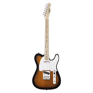 Squier Affinity Series Telecaster Electric Guitar (2-Color Sunburst) $159 + Free Shipping