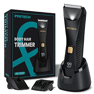 RITECH Waterproof Cordless Ceramic Trimmer $10 @ Amazon