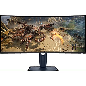 34" Alienware AW3425DWM 3440x1440 180Hz WQHD Gaming Monitor $310 + Free s/h