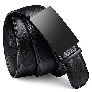 Airkit Men's Ratcheting Leather Belts (Various Colors / Sizes) from $7.50 