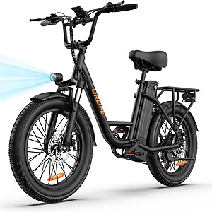 20" URLIFE E20 48V 1000W Step Through Electric Bike w/ Removable Battery $320 + Free Shipping