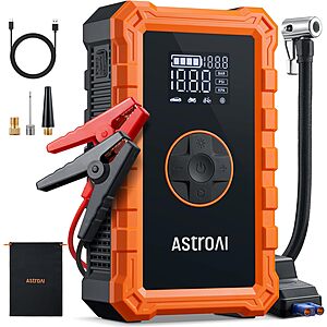 Prime Members: AstroAI S8 Air 1500A Peak Jump Starter w/ 150 PSI Air Compressor $35 + Free Shipping