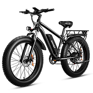 26" AMYET EB26 1500W Peak 48V 15AH Adult Electric Fat Tire Bike $332 + Free Shipping