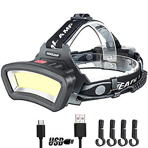 2000Lm DARKBEAM COB Floodlight Headlamp $13 @ Amazon