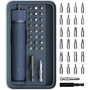 25-Piece HOTO 3.6V Cordless Electric Rechargeable Screwdriver Kit  + Free Shipping
