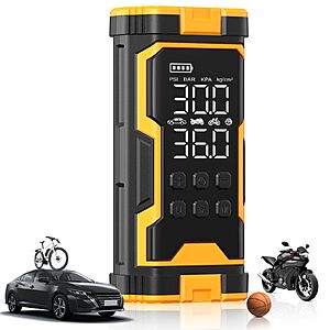 Prime Members: Pumptiva 150PSI Tire Inflator & Portable Air Compressor  + Free Shipping