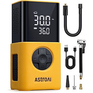 AstroAI L7S Tire Inflator  / Bike Pump (up to 150PSI) $16 + Free S/H