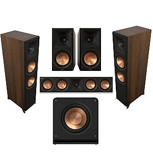 Klipsch Speakers: 2x RP-8000F II + RP-504C II + 2x RP-600M II + RP-1200SW Sub $2099 + Free Shipping