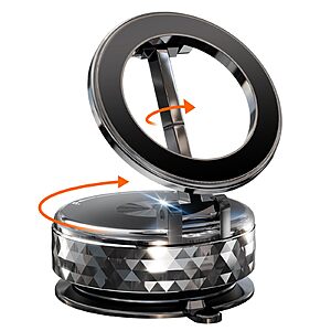 Meifigno All Metal Magnetic Car Phone Holder $8 