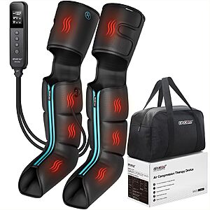CINCOM Heat + Compression Leg Massager $70 + Free S/H