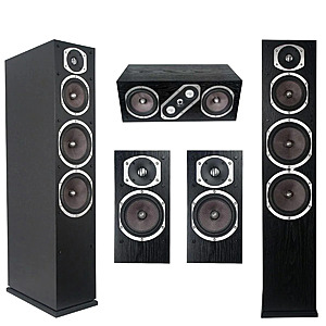 Energy Speaker Bundle: 2x RC-70 Floors + RC-LCR Center + 2x RC-10 Bookshelf $799 + Free S&H