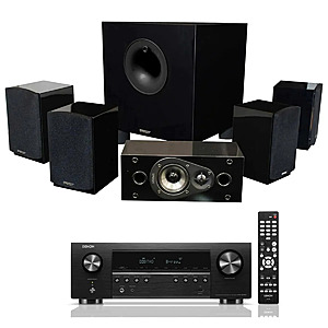 Energy Take Classic 5.1ch System + Denon AVR-S670H A/V Receiver $599 + Free S&H