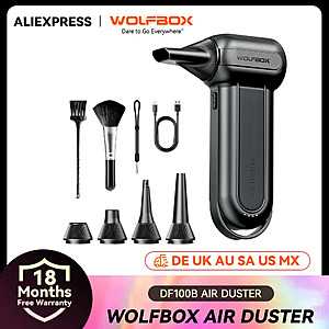 Wolfbox DF100 150000 RPM Cordless Air Blower/Duster $42.05 + Free S&H