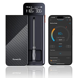 1-Probe GoveeLife Smart Wireless Meat Thermometer $23.55 + Free S&H