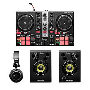 Hercules DJ Learning Kit MK2 w/ Controller, Speakers, Headphones & Software $225 + Free S&H