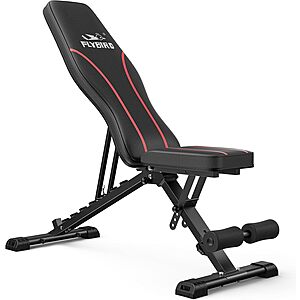 FLYBIRD WB2 Adjustable Weight Bench $70 + Free S/H