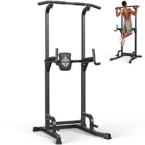 Prime Members: Sportsroyals 10-in-1 Power Tower Pull-Up & Dip Station $109.35 + Free S&H