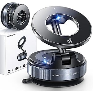 MRGLAS Magsafe 360° Adjustable Car Phone Holder $9.11 @ Amazon $9.08